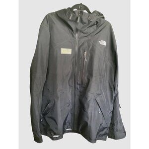 The North Face Mens Black Waterproof Hooded Jacket With Multiple Pockets XXL